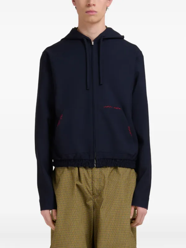 Marni ジップアップ パーカー | FARFETCH JP
