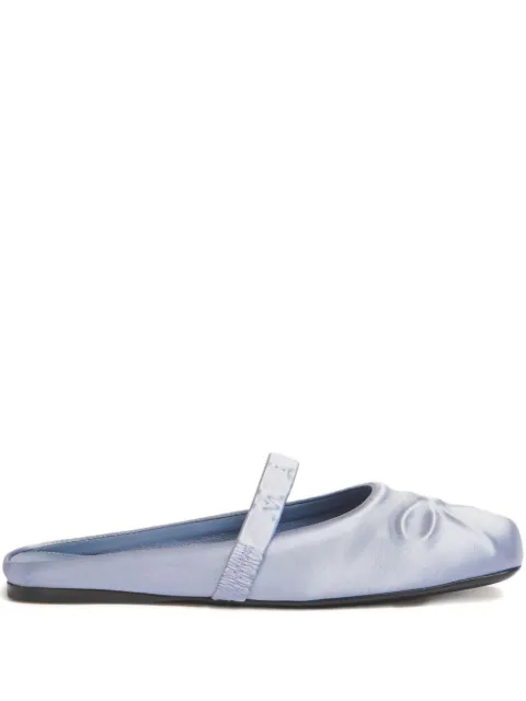 Marni satin ballet flats