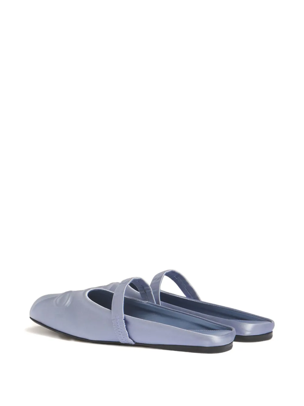 Marni satin ballet flats Purple