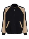 Marni panelled bomber jacket - Black