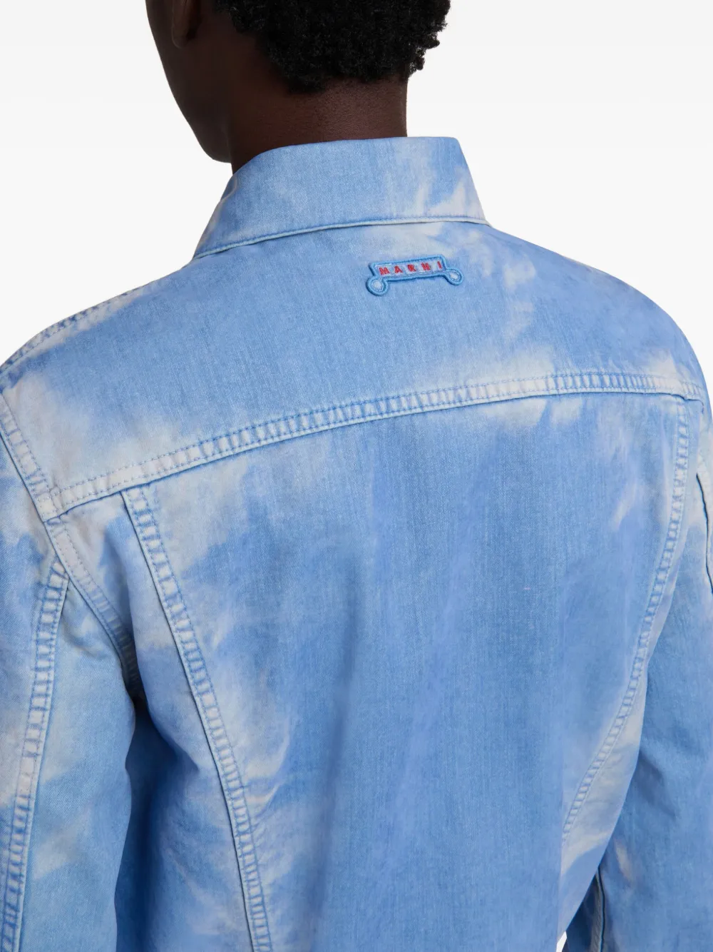 Marni Denim jack Blauw