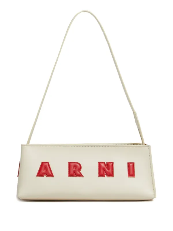 ショルダーバッグ・ポシェット Marni Museo Shoulder Bag - Leather - White MUSEO mini bag in white and black leather | Marni