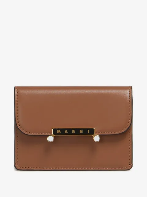 Marni leather Envelope card holder