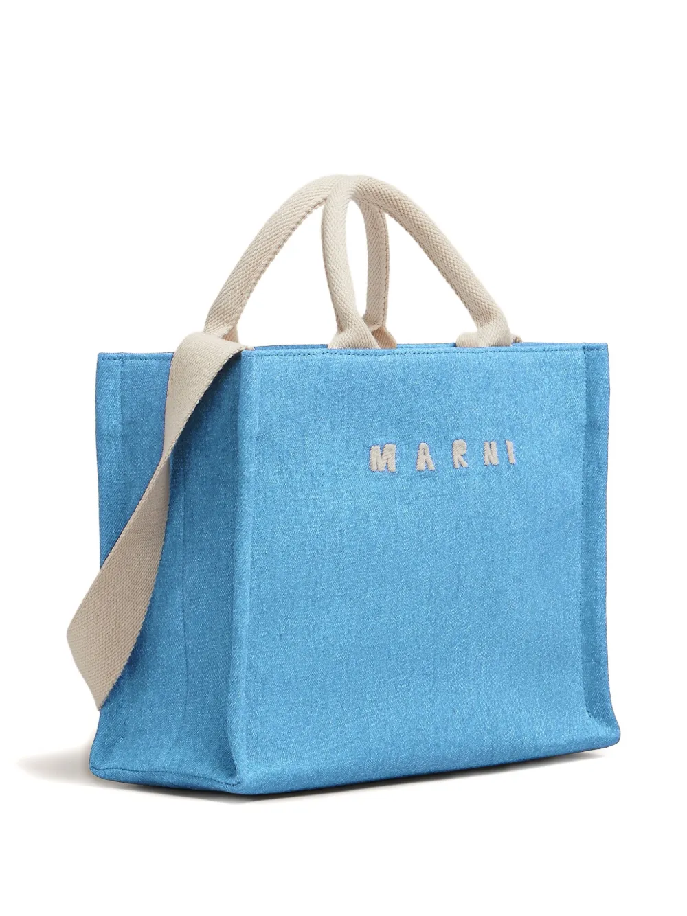 Marni Kleine shopper Blauw