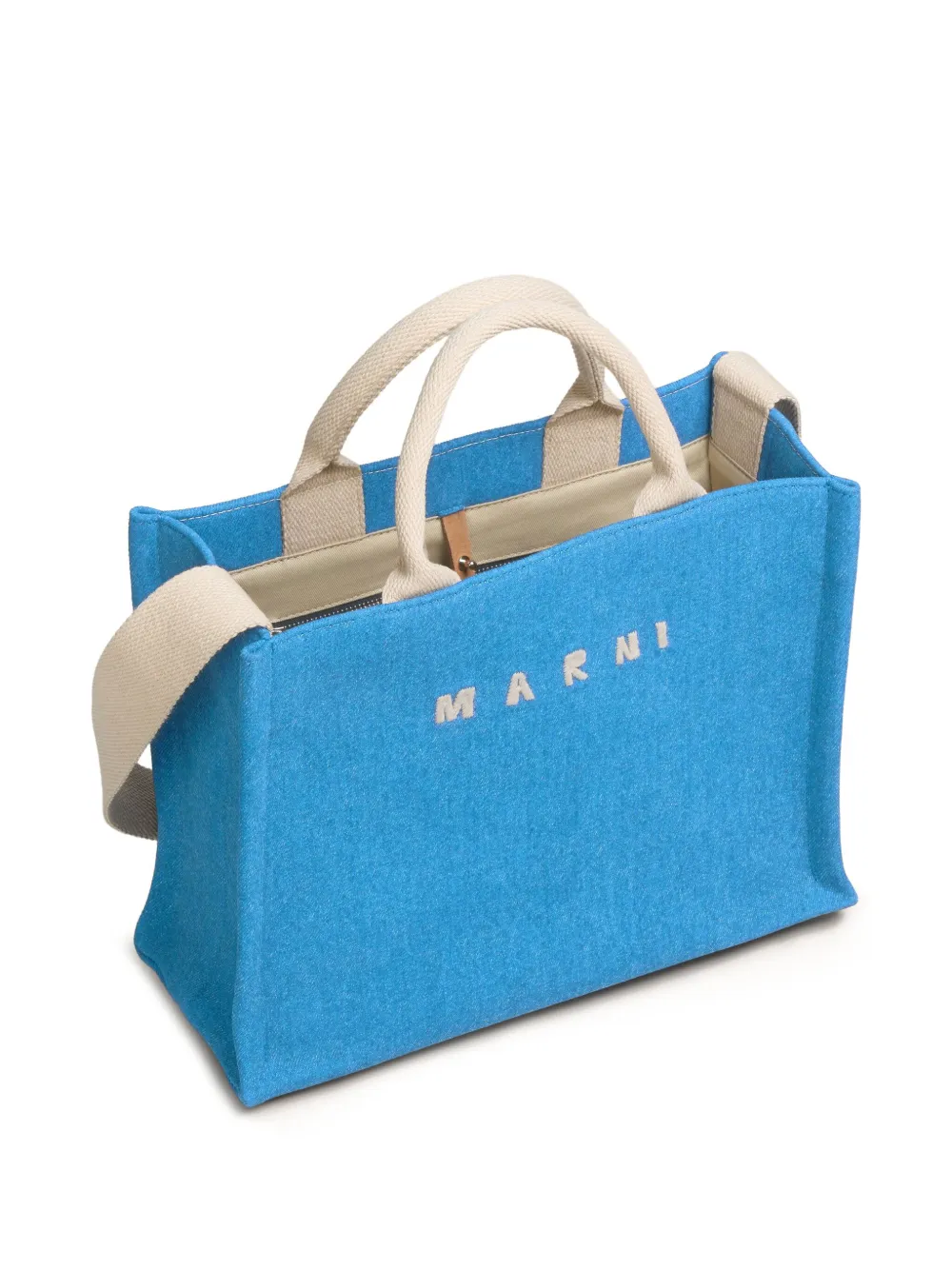 Marni Kleine shopper Blauw