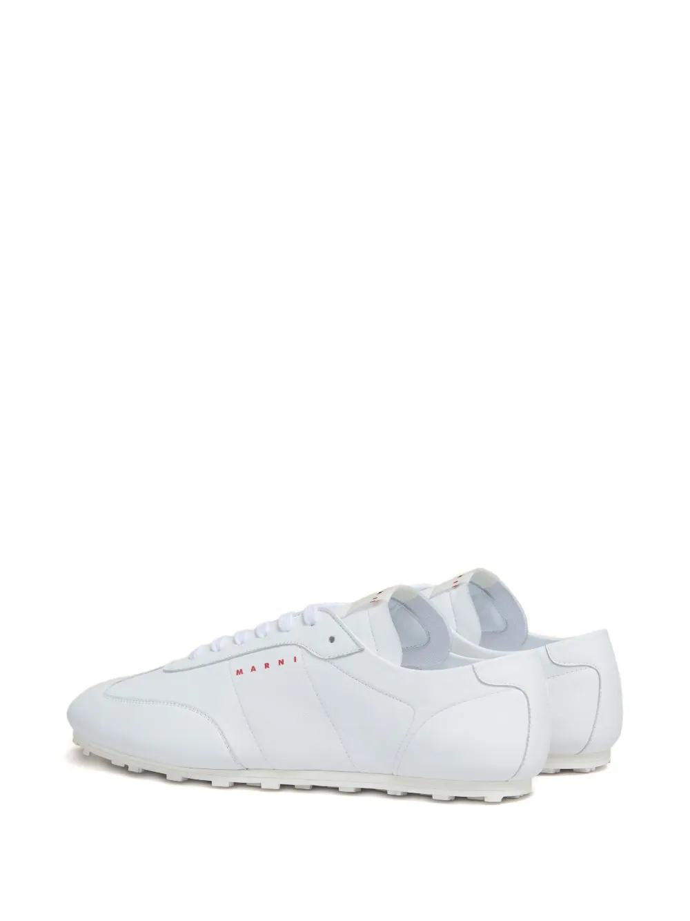 Marni lace-up trainers White