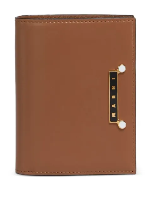 Marni folded leather wallet