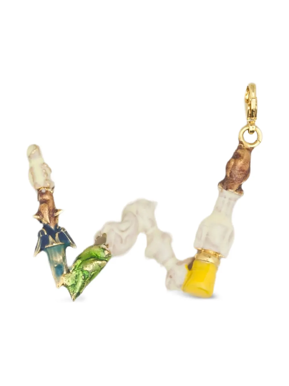 Marni Alphabet W charm | Multicolour | Image 1