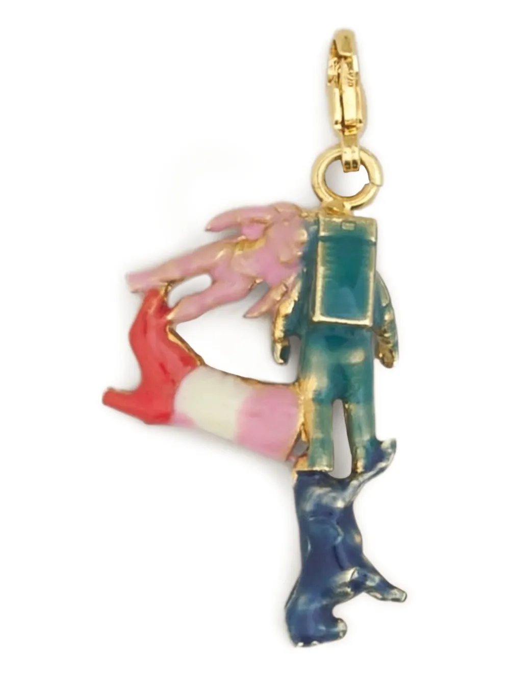 Marni Alphabet P charm pendant - Veelkleurig