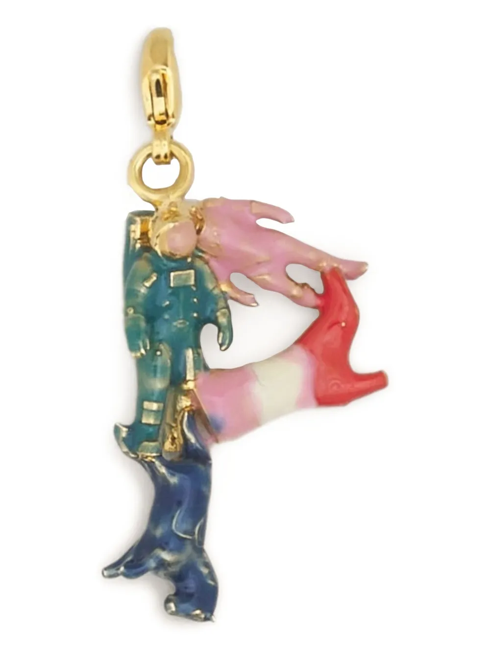 Marni Alphabet P charm pendant - マルチカラー Marni Alphabet P charm pendant - マルチカラー