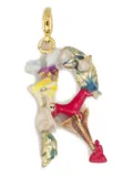 Marni enamel-charm pendant - Gold