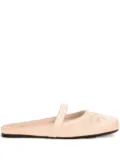 Marni bow-detail slip-on ballet flats - White