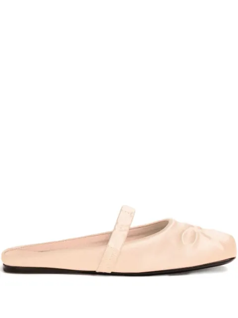 Marni bow-detail slip-on ballet flats