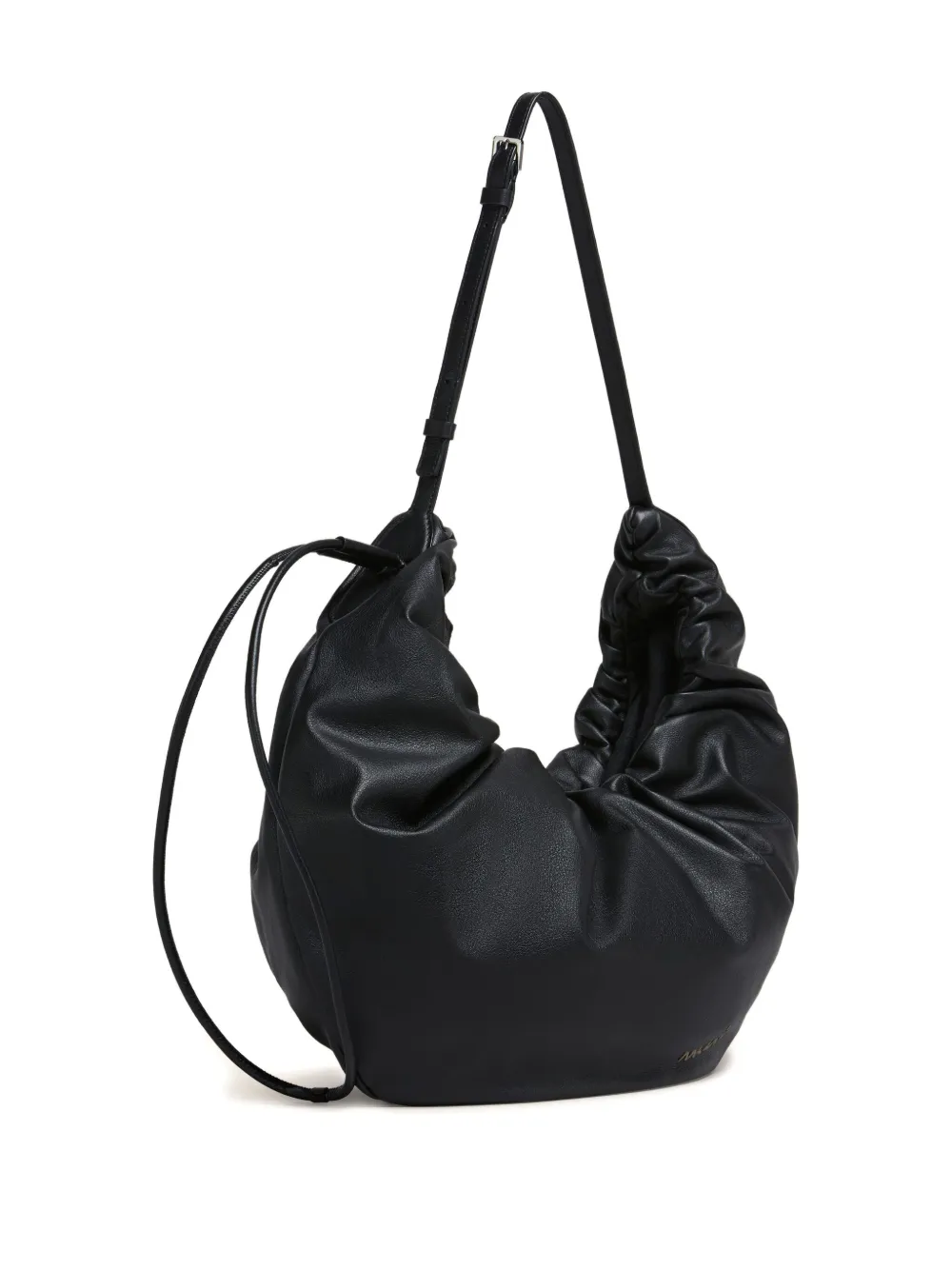 Marni Leren tas Zwart
