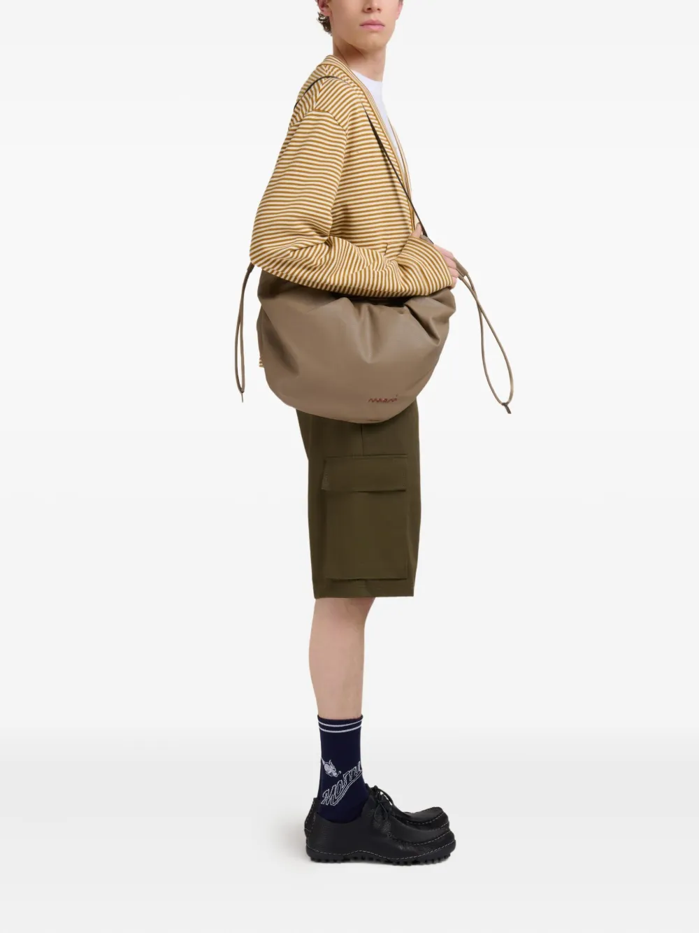 Marni Scrunchie leather shoulder bag | Image 2