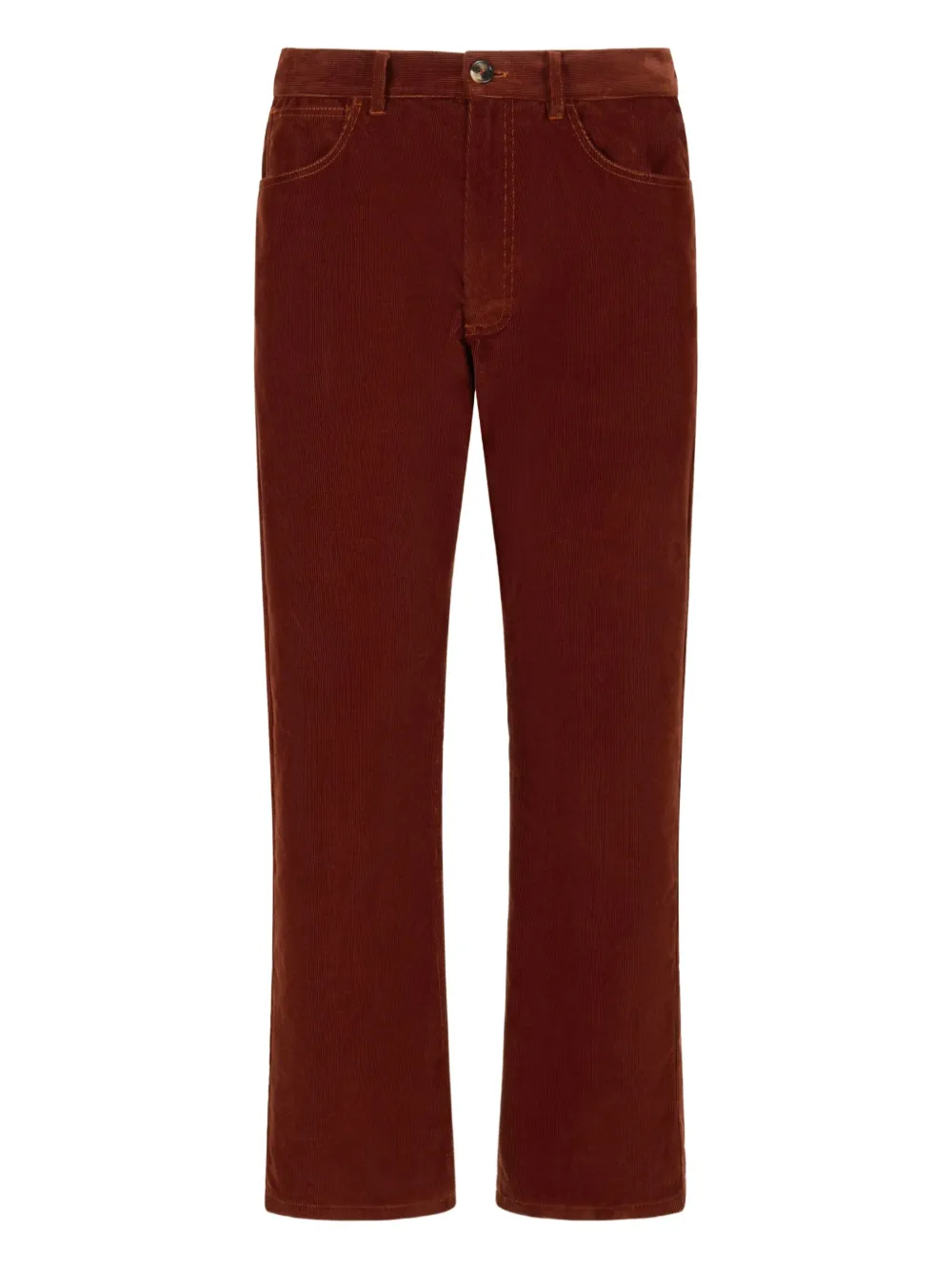 Marni Straight broek Rood