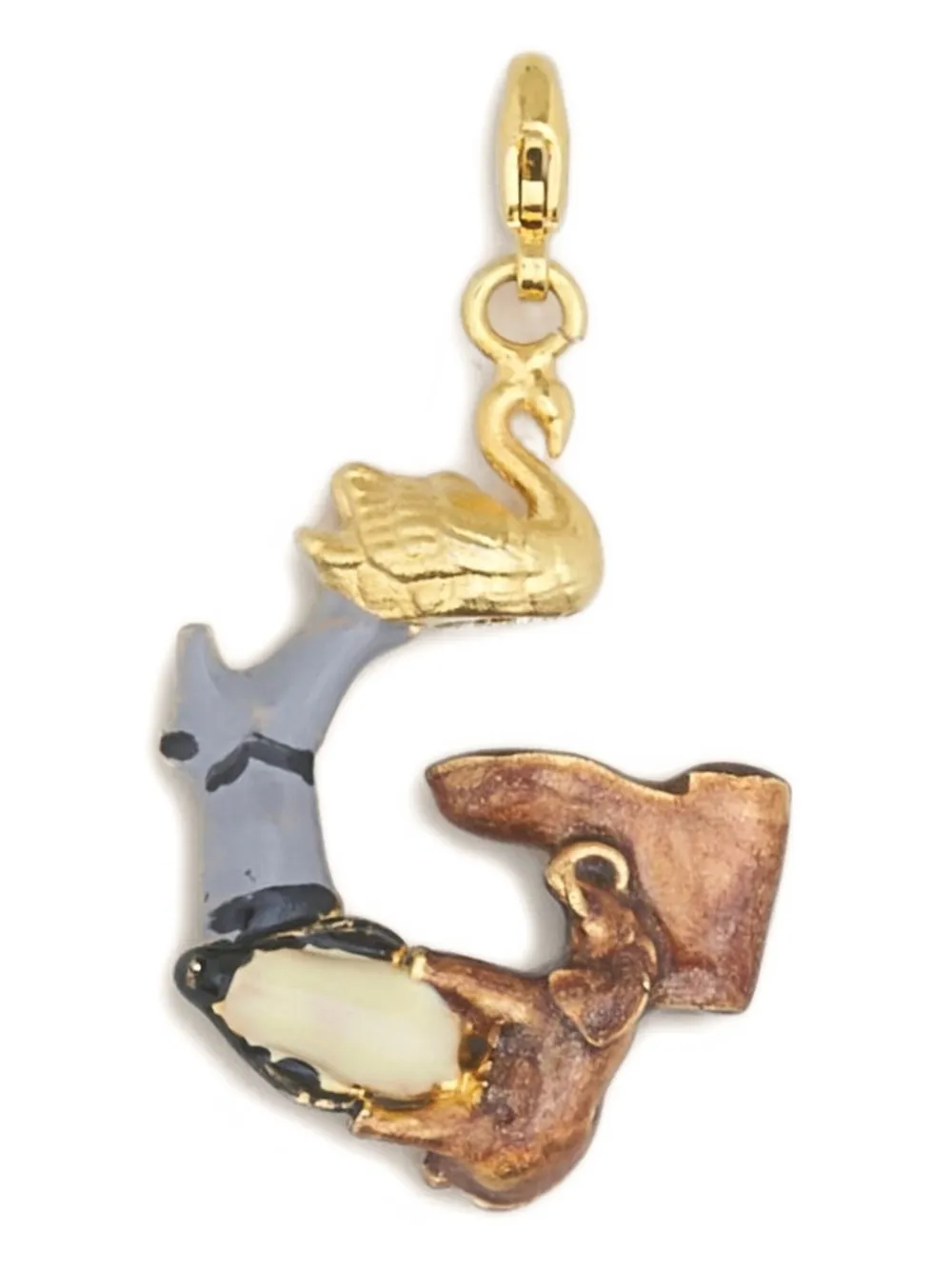 Marni Alphabet G charm pendant - Multicolore