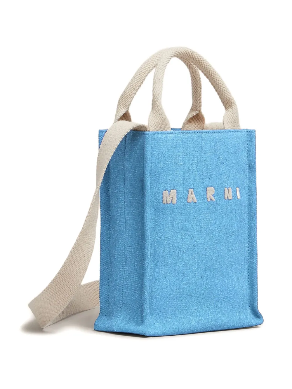 Marni Kleine shopper Blauw