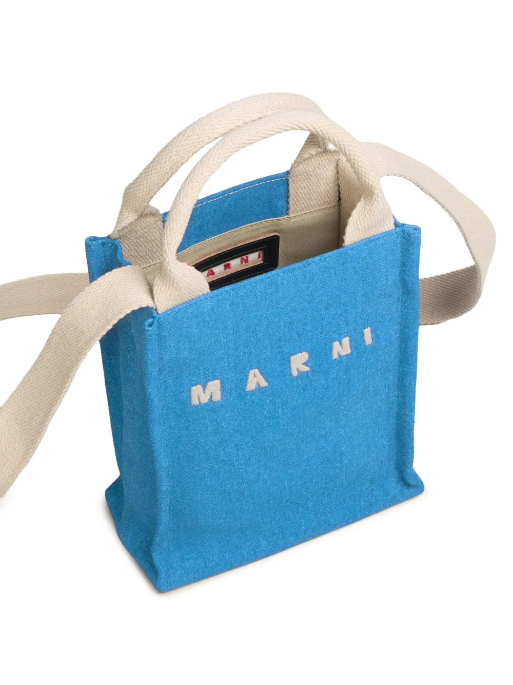 Marni Kleine shopper Blauw