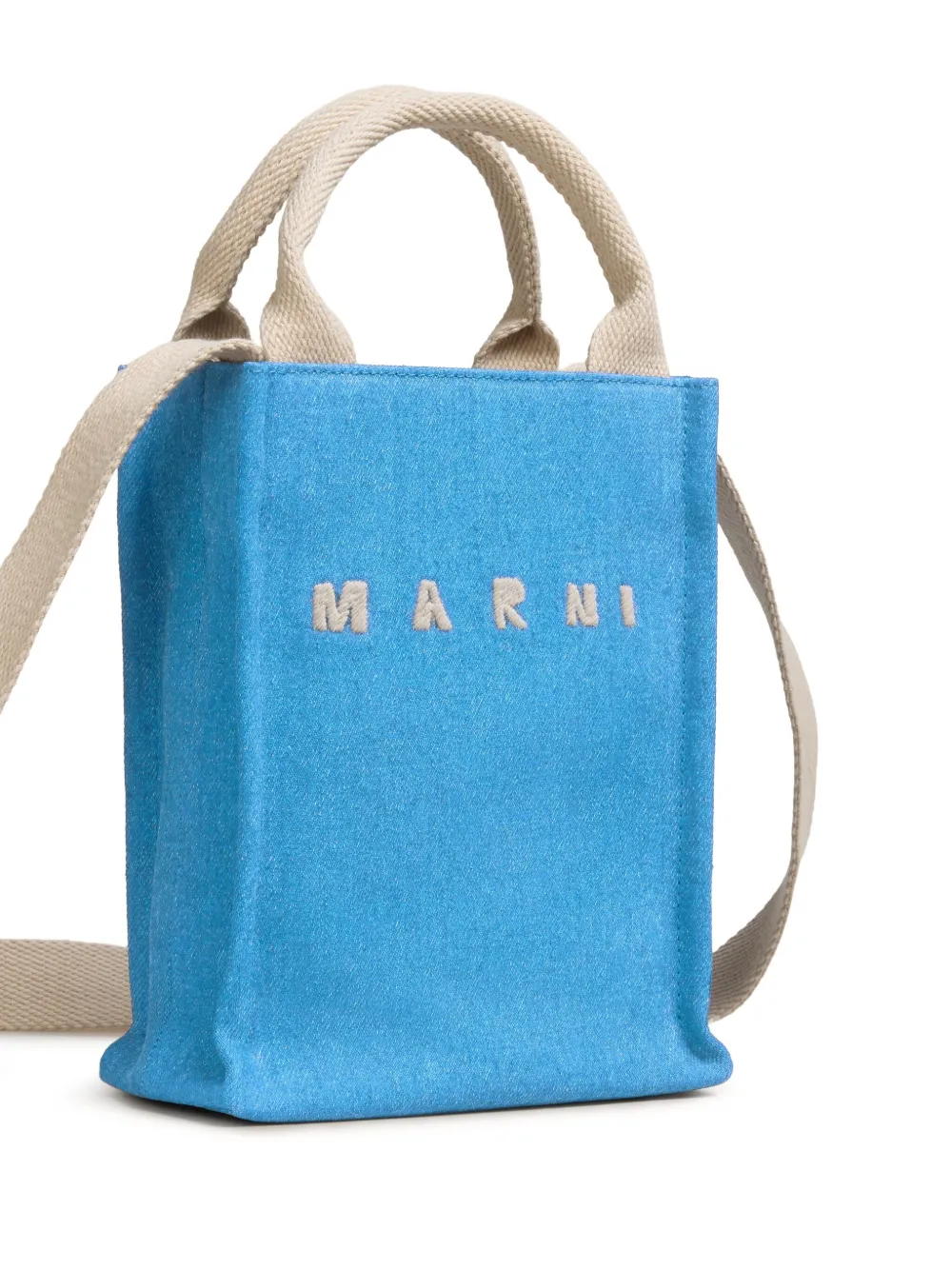 Marni Kleine shopper Blauw