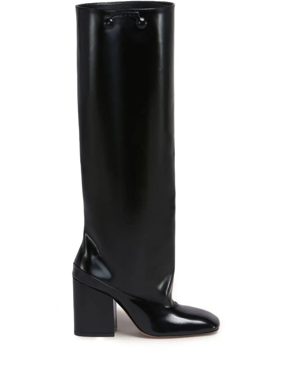 Marni Trunkaroo knee-high boots Black