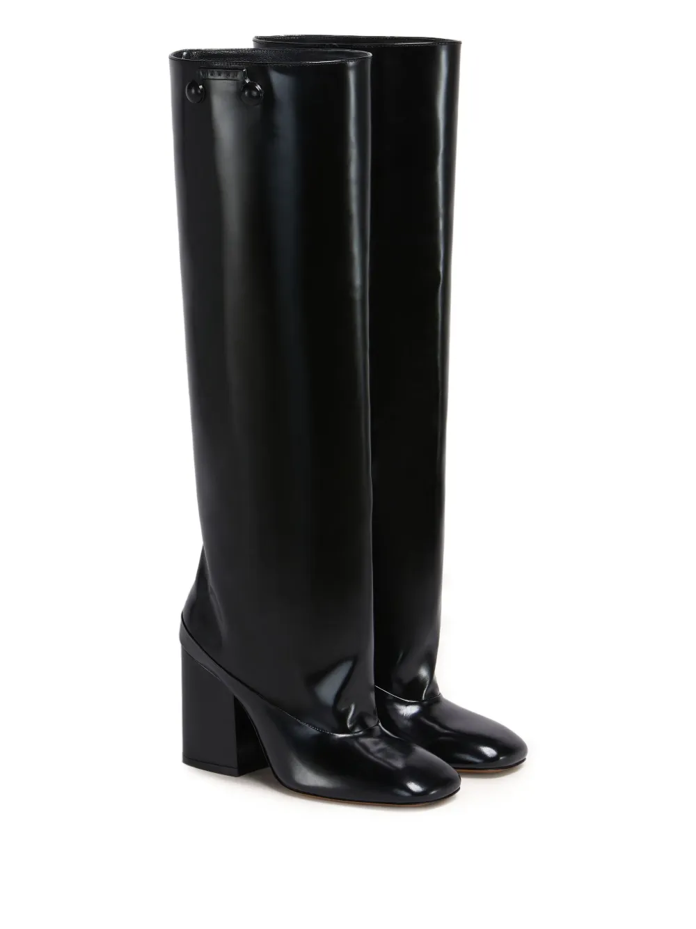 Marni Trunkaroo knee-high boots Black