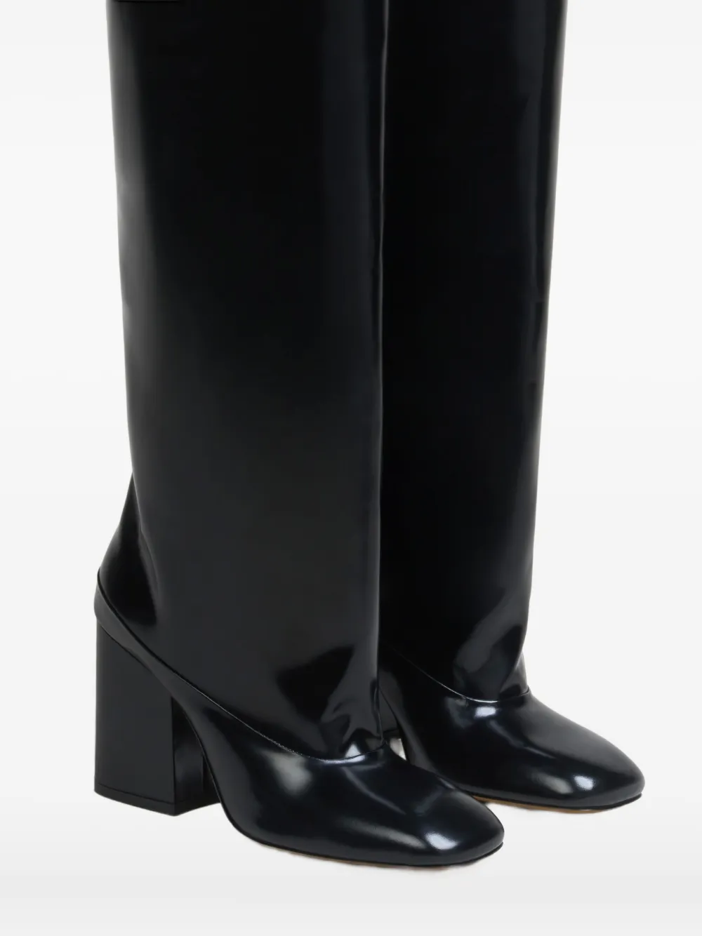 Marni Trunkaroo knee-high boots Black