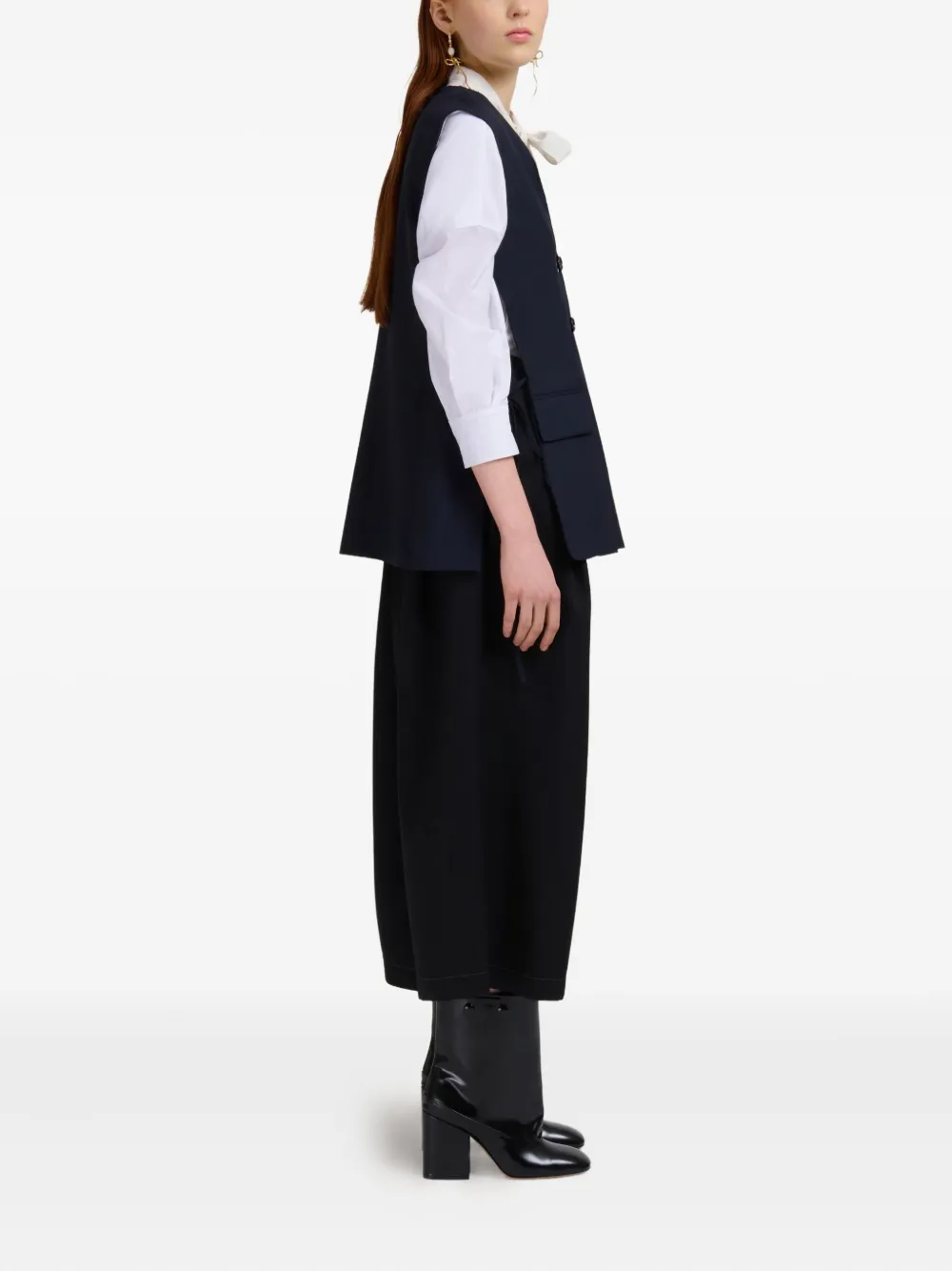 Marni sleeveless tailored vest | Waistcoats & Gilets | Image 2