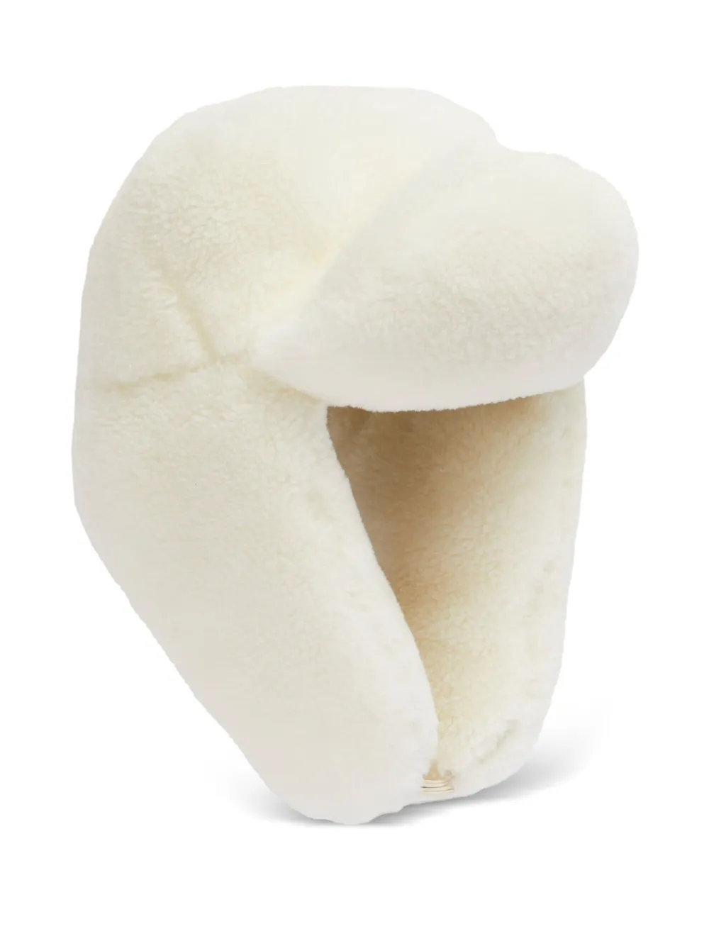 Marni faux-fur bucket hat | White | Image 1