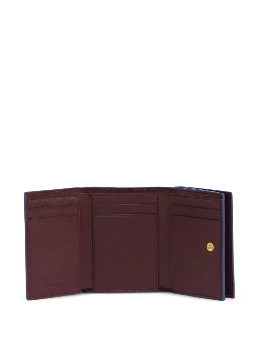 Marni Portemonnee met stikseldetail Blauw