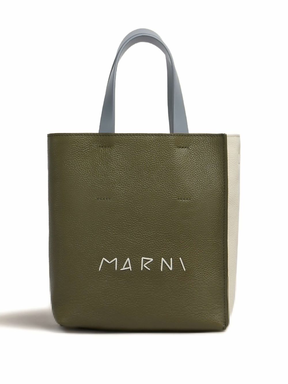 Marni Logo-printed Leather Tote Bag