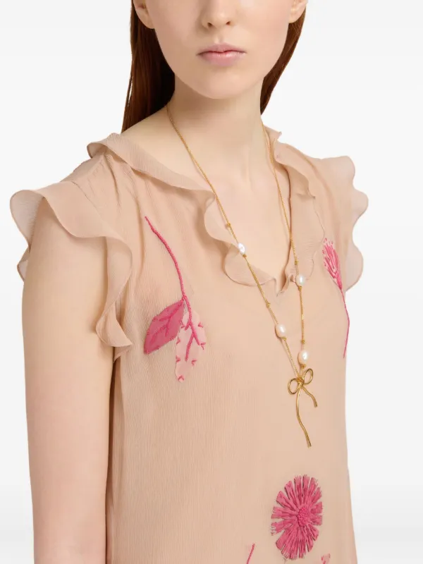 ネックレス・ペンダント MARNI Marni Brass and Pearl Necklace MARNI H&M Pearl Necklace | eBay
