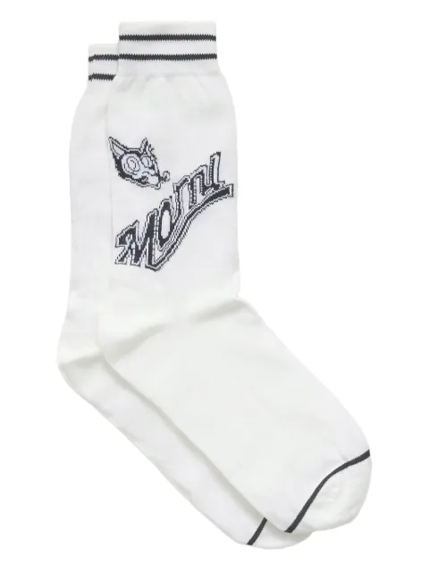 Marni embroidered-logo socks