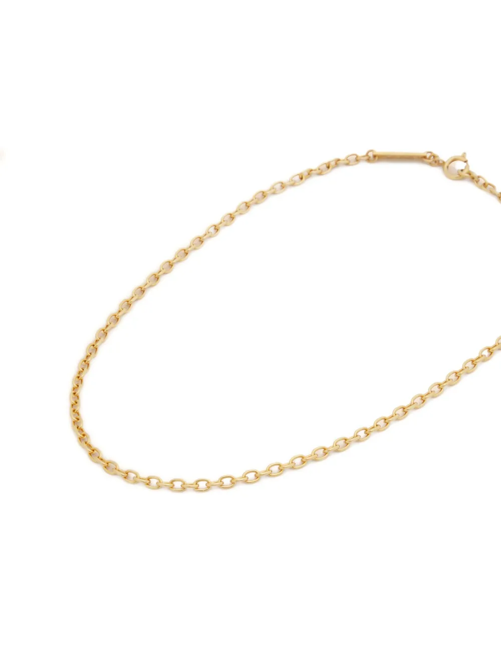 branded-plaque chain necklace
