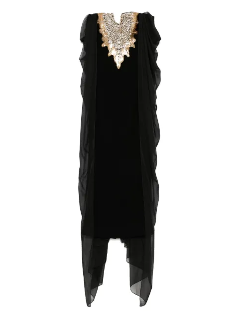 JEAN-LOUIS SABAJI embellished maxi dress