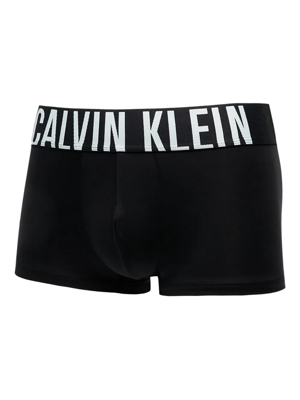 Calvin Klein Drie boxershorts met logoband Zwart