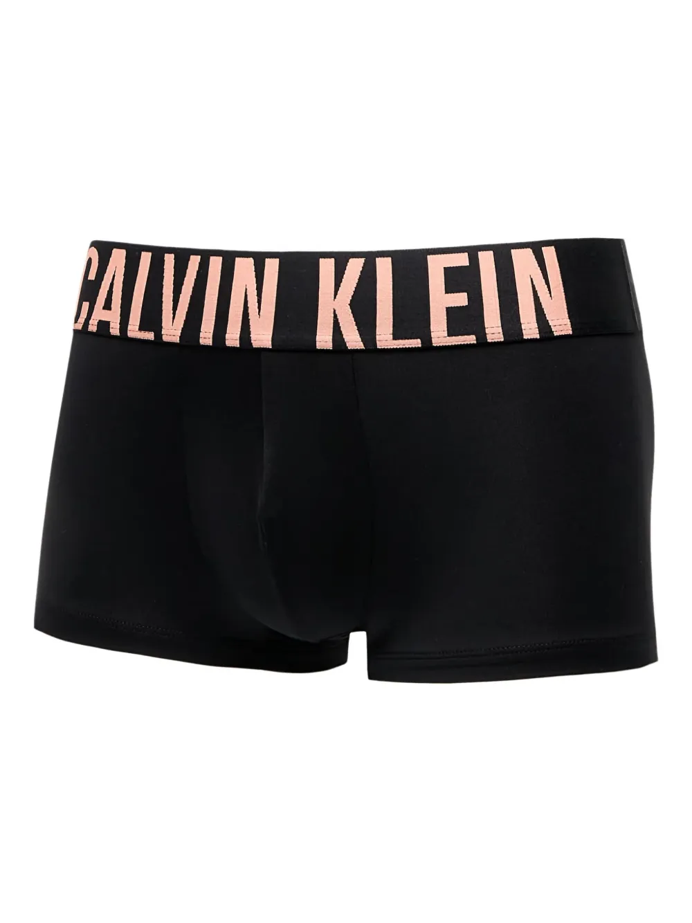 Calvin Klein Drie boxershorts met logoband Zwart