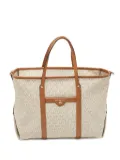 Michael Kors Vintage Pre-owned medium monogram-pattern leather tote bag - Neutrals