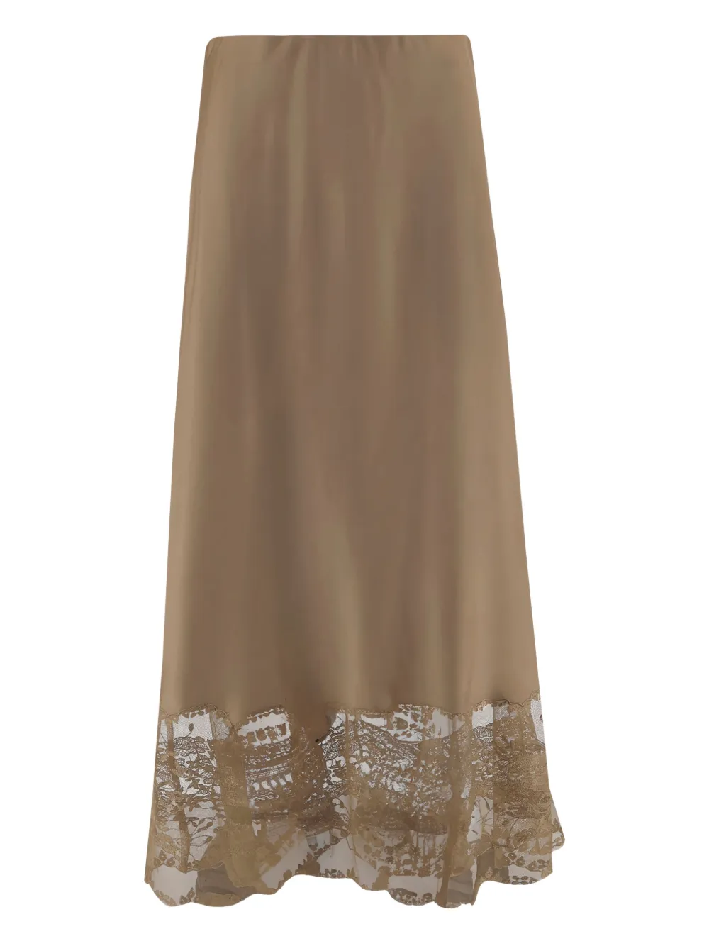 Shop By Malene Birger Embroidered-lace A-line Skirt