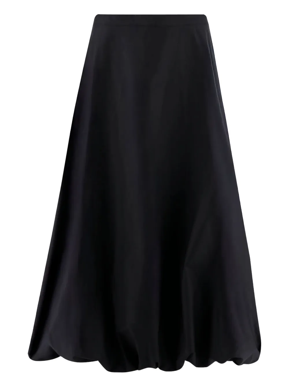 By Malene Birger Ballonrok met A-lijn - Zwart