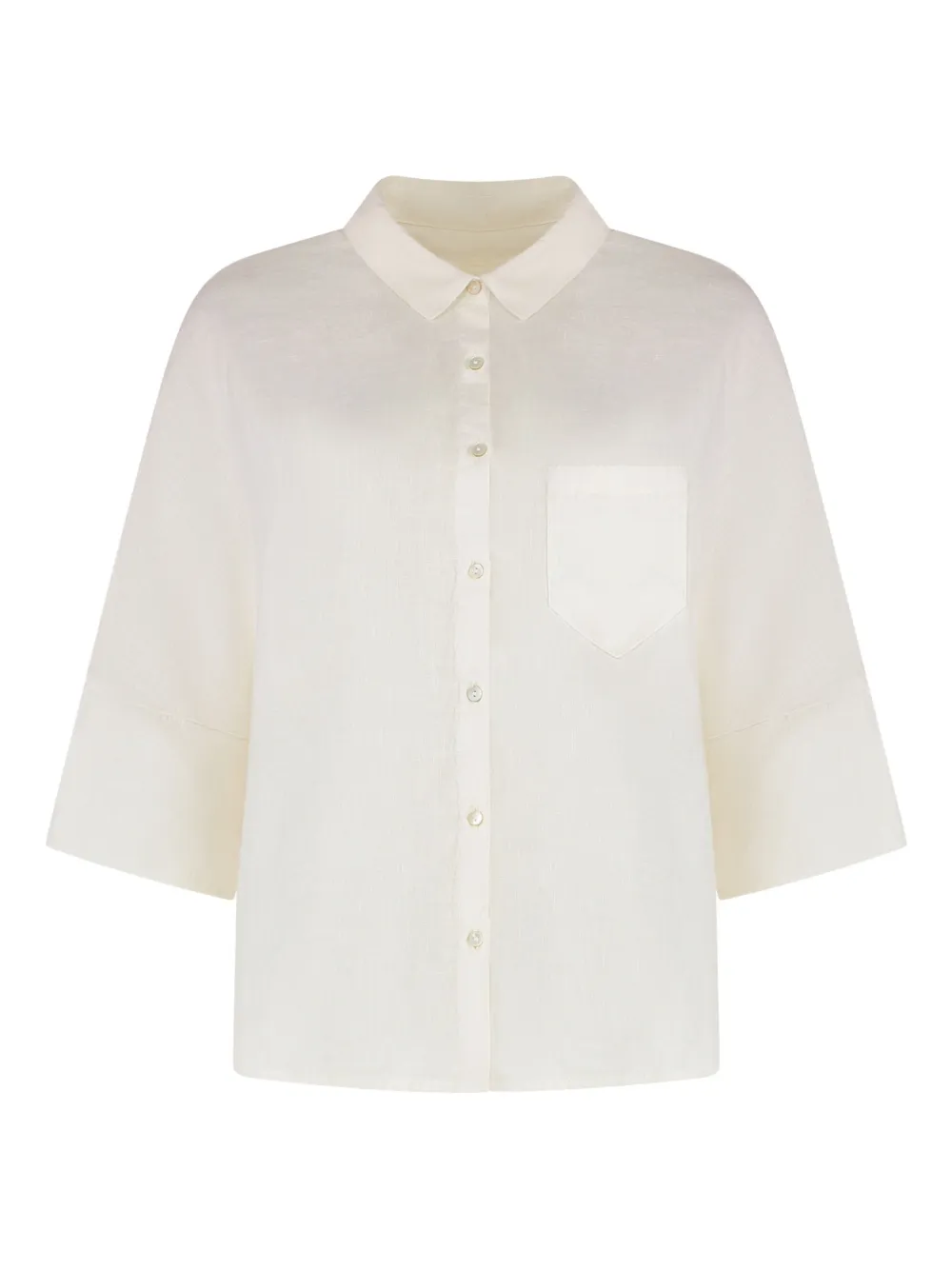 120% Lino linen shirt - Toni neutri