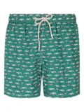MC2 Saint Barth car-print swim shorts - Green