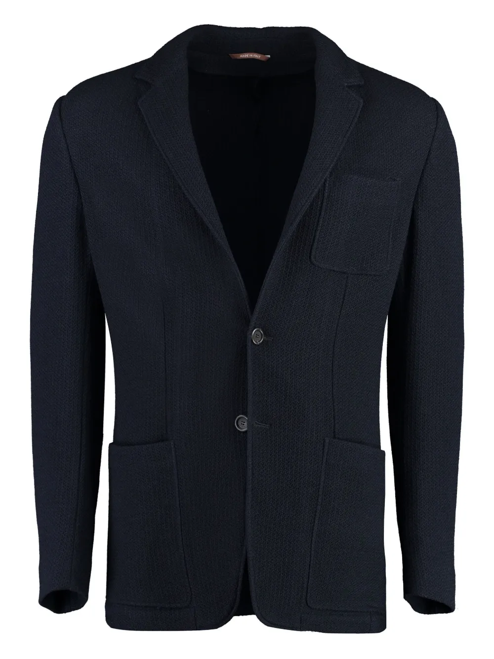 Canali wool blazer Blauw