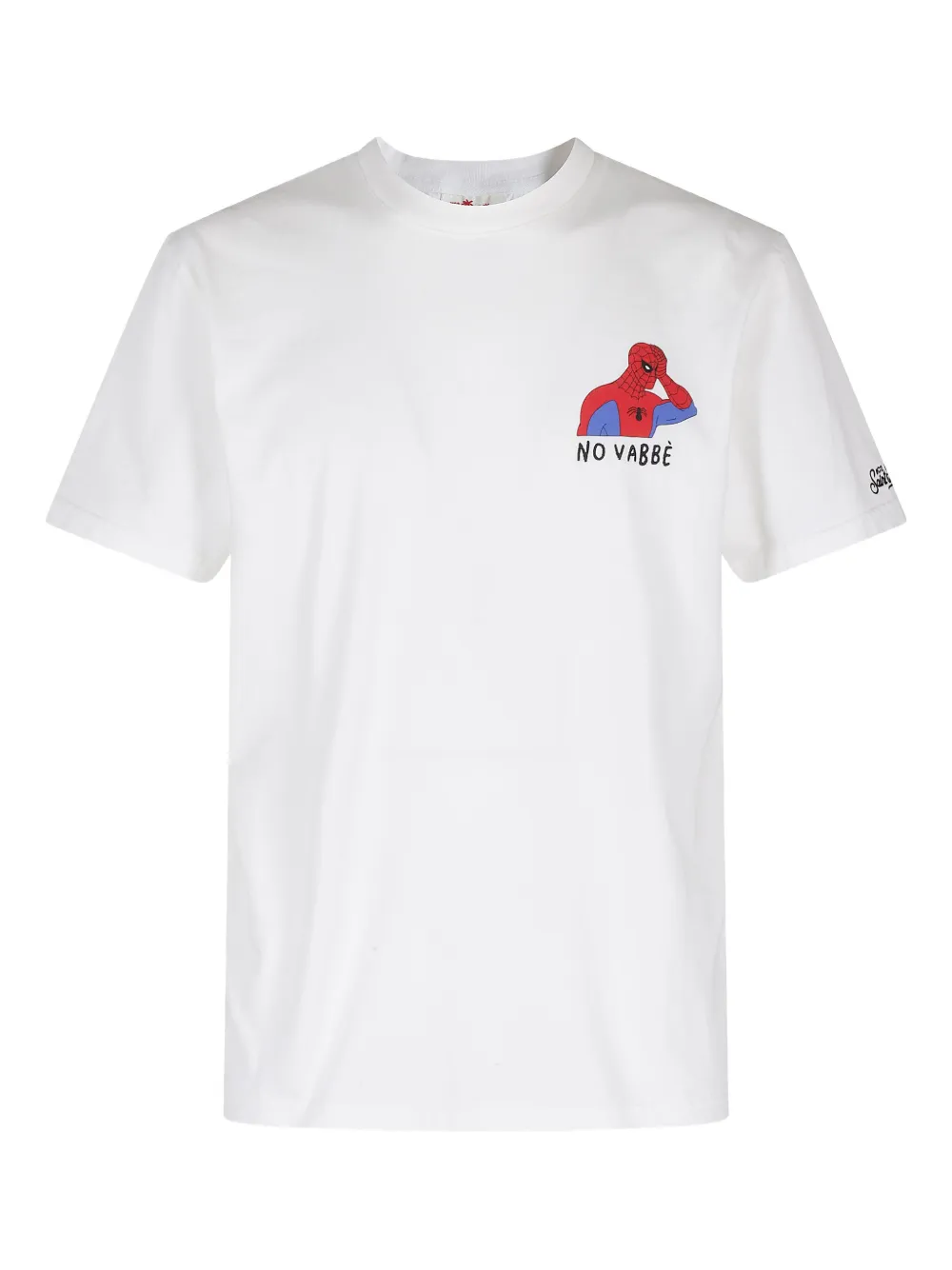 MC2 Saint Barth Spiderman-prin t-shirt Wit