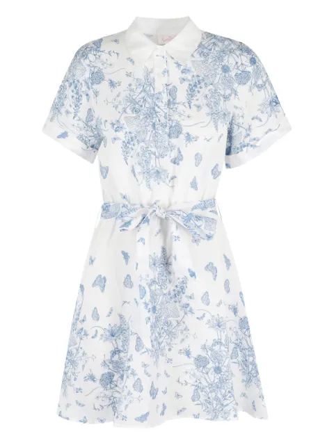 MC2 Saint Barth Joseline floral-print shirt dress