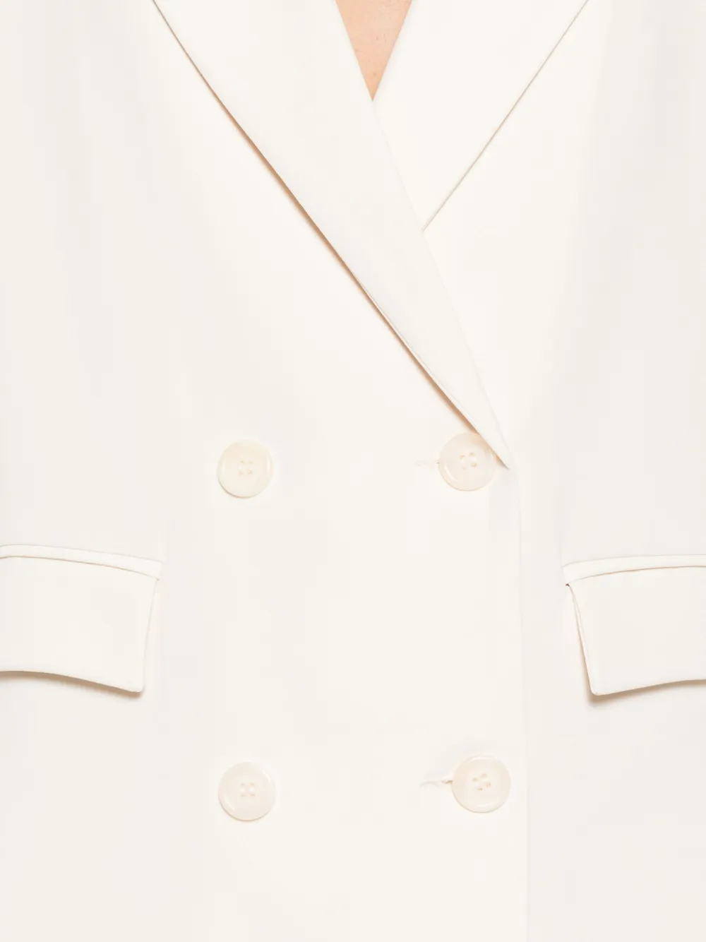 SO ALLURE double-breasted suit Beige