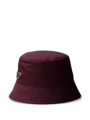 Prada コーデュロイ バケットハット | レッド | FARFETCH JP
