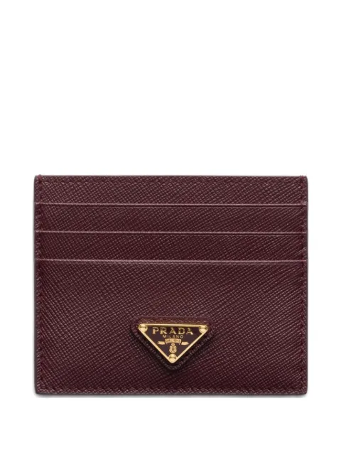 Prada Saffiano leather card holder