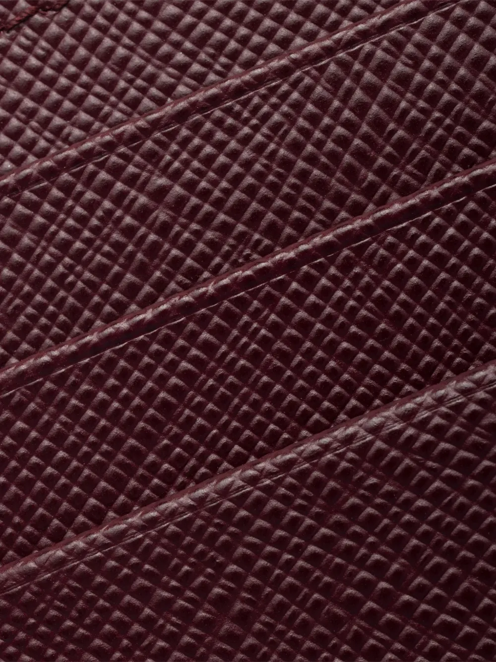Prada Saffiano leren portemonnee Rood
