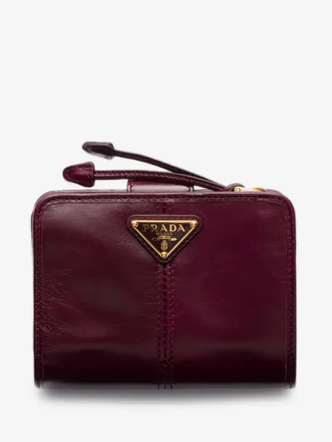 Prada small leather wallet